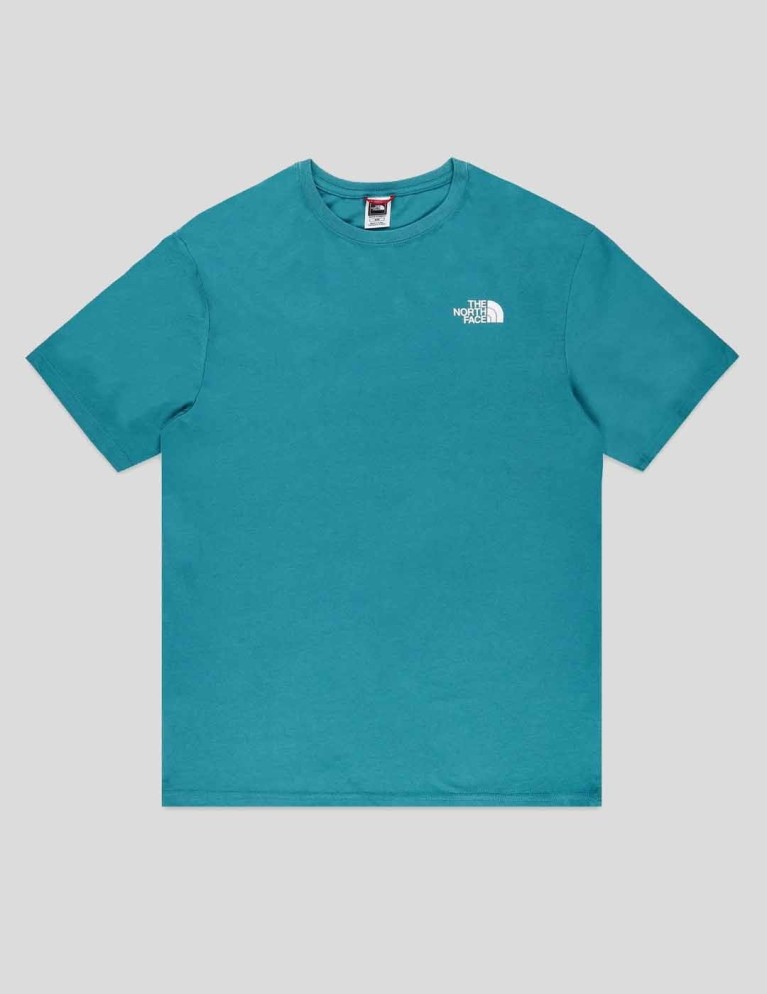 T-shirt THE NORTH FACE red box tee Harbor blue